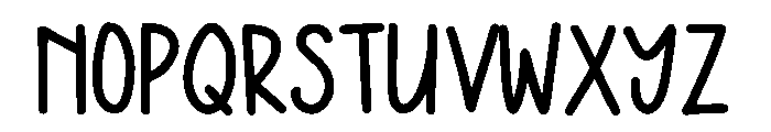 Papaya California Font UPPERCASE