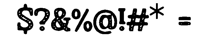 PapayaWhip Font OTHER CHARS
