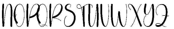 Paper Autography Font UPPERCASE