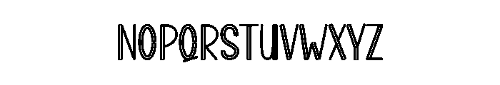 Paper Black Font LOWERCASE