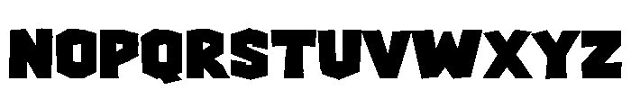 Paper Brutal Font UPPERCASE