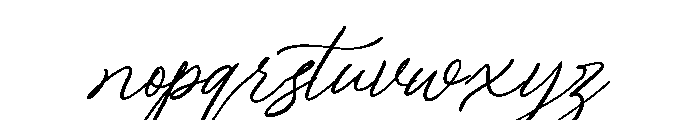 Paper Creme Font LOWERCASE