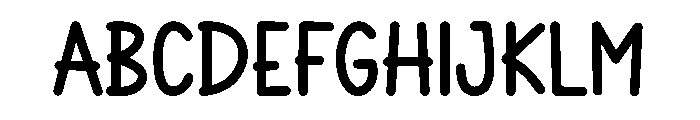 Paper Easter Font UPPERCASE