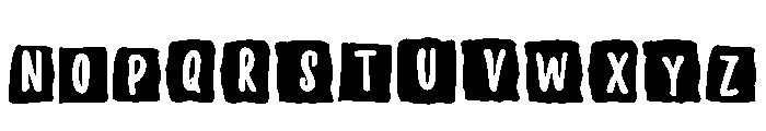 Paper Frame Regular Font LOWERCASE