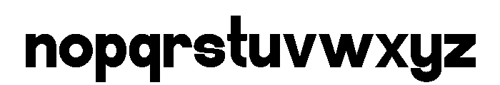 Paper Look Regular Font LOWERCASE