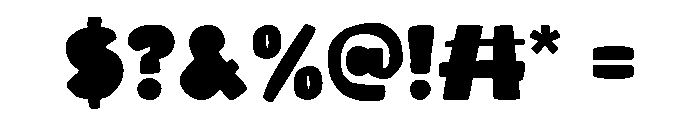 Paper Michut Regular Font OTHER CHARS