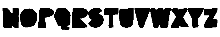 Paper Michut Regular Font UPPERCASE