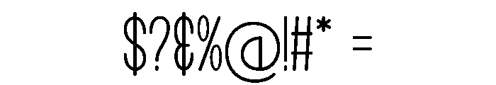 Paper Rabbit Regular Font OTHER CHARS