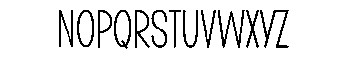 Paper Rabbit Regular Font UPPERCASE