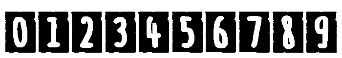 Paper Retro Regular Font OTHER CHARS