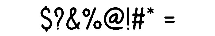 Paper Sunflower Font OTHER CHARS