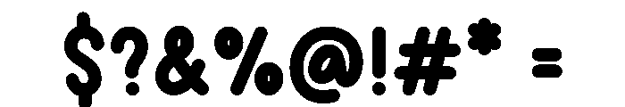 Paper mood Font OTHER CHARS