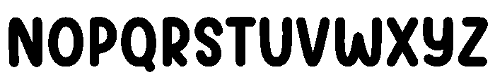 Paper mood Font UPPERCASE