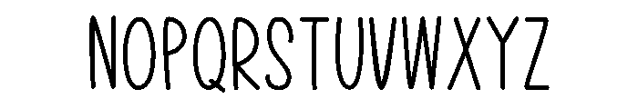 PaperCurly Font UPPERCASE