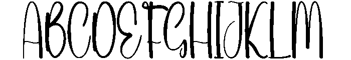 Paperart Font UPPERCASE
