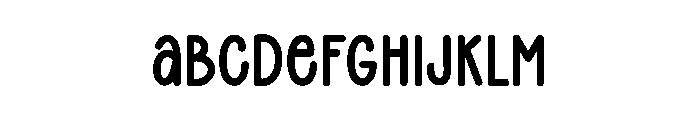 Paperbag Font UPPERCASE