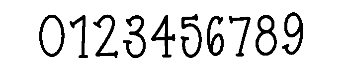 Paperbound Font OTHER CHARS