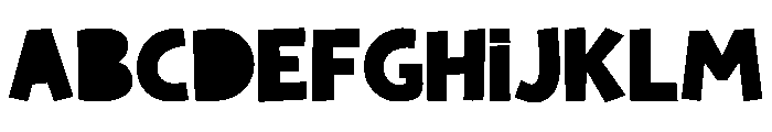 Papercut Regular FONT