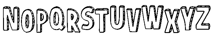 Paperior Font UPPERCASE
