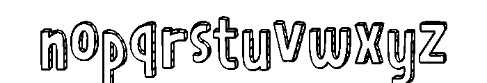 Paperior Font LOWERCASE