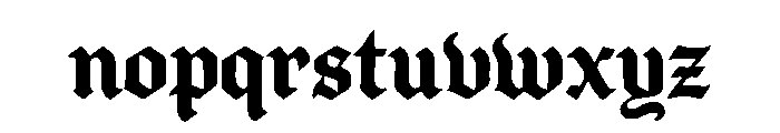 Papers Font LOWERCASE