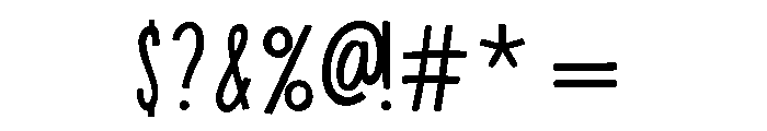 Paperstory Font OTHER CHARS
