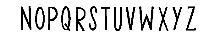 Paperstory Font UPPERCASE