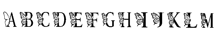 Papillon Monogram Regular FONT