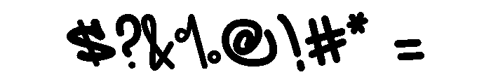 PapingSwend Font OTHER CHARS