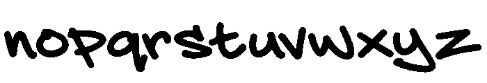 PapingSwend Font LOWERCASE