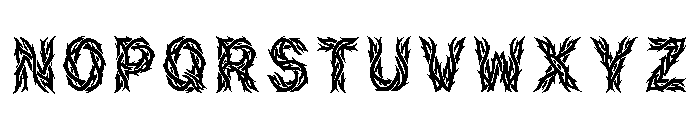Papua Regular Font LOWERCASE