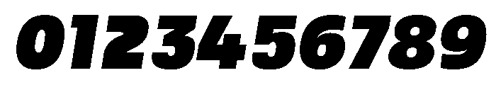 Paquero-BlackItalic Font OTHER CHARS