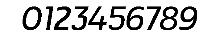 Paquero-LightItalic Font OTHER CHARS