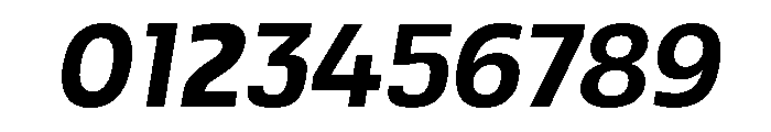 Paquero-MediumItalic Font OTHER CHARS