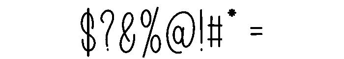 Paradise Getaway Font OTHER CHARS