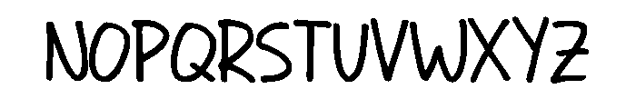 Paradise Handwriting Regular Font UPPERCASE