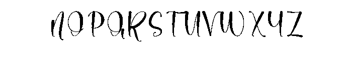 Paradise Rainbow Font UPPERCASE