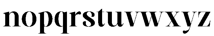 Paradise Spring Regular Font LOWERCASE