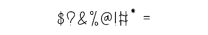 Paradise Valentines Font OTHER CHARS