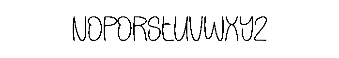 Paradise Valentines Font UPPERCASE