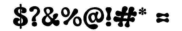 Paradisea Font OTHER CHARS