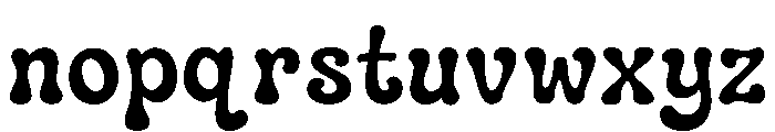 Paradisea Font LOWERCASE