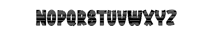 Park Zoo Font UPPERCASE