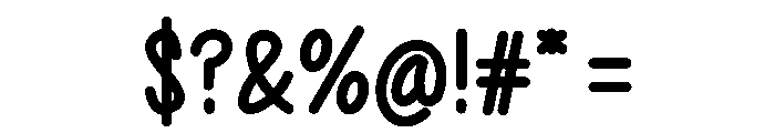 Parkerak Font OTHER CHARS
