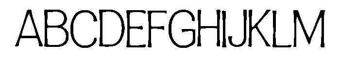 ParkersPen Font UPPERCASE
