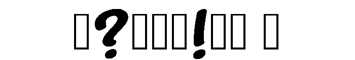 Parks Regular Font OTHER CHARS