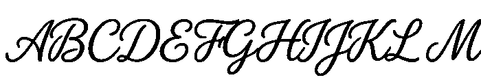 Parlente Regular Font UPPERCASE