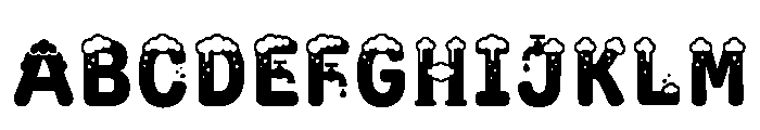 Parma Regular Font UPPERCASE