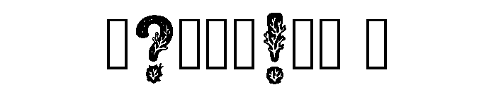 Parnu Regular Font OTHER CHARS
