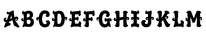 Parrot Regular Font UPPERCASE